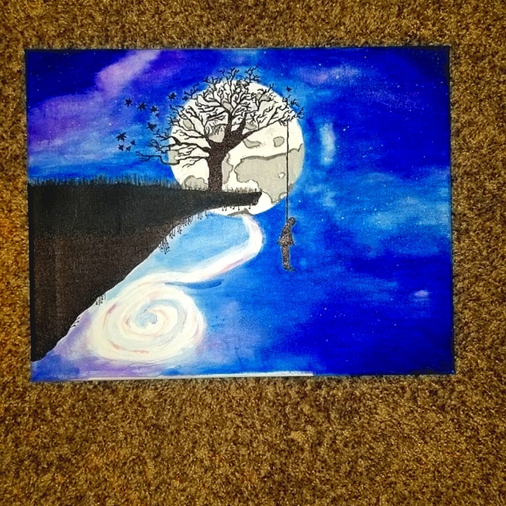 Hand Painted Canvas Art